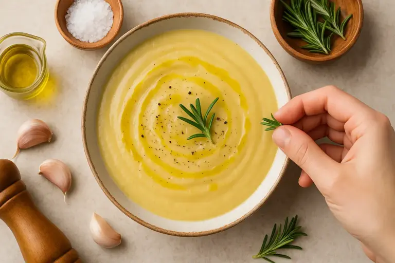 Come si prepara una vellutata light davvero gustosa? Il tocco aromatico che la rende unica