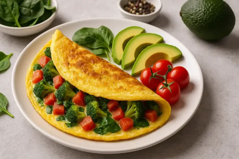 Omelette proteica ricca di verdure: i consigli per renderla più sazianti e digeribile