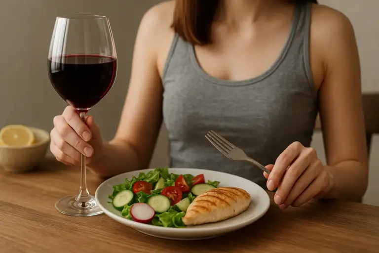 Bere vino durante un regime ipocalorico: la strategia per non compromettere i risultati
