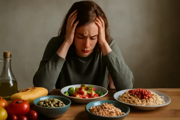 Dieta mediterranea e ansia: i meccanismi biologici che pochi collegano all’alimentazione