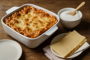 Besciamella leggera per lasagne: il sostituto che non altera la texture