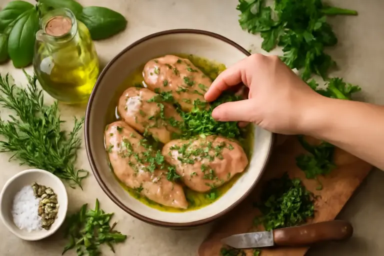 Marinare il pollo con le erbe fresche: quali usare per non sbagliare mai
