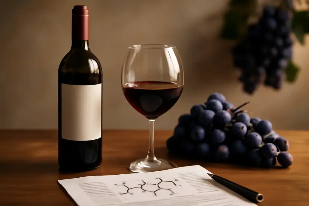 Resveratrolo nel vino rosso: come si forma e in quali vitigni si concentra davvero