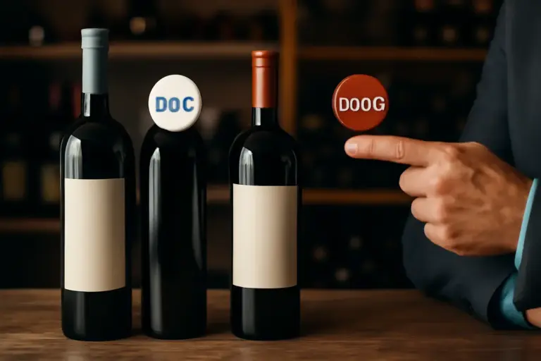 Denominazione DOC e DOCG sull’etichetta: ciò che distingue davvero le bottiglie