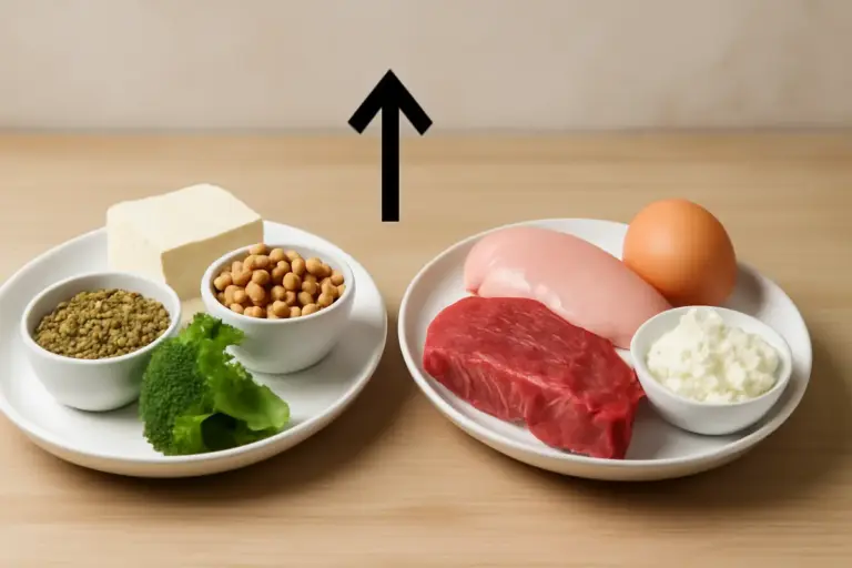 Fabbisogno proteico giornaliero: come cambia tra dieta vegetale e onnivora