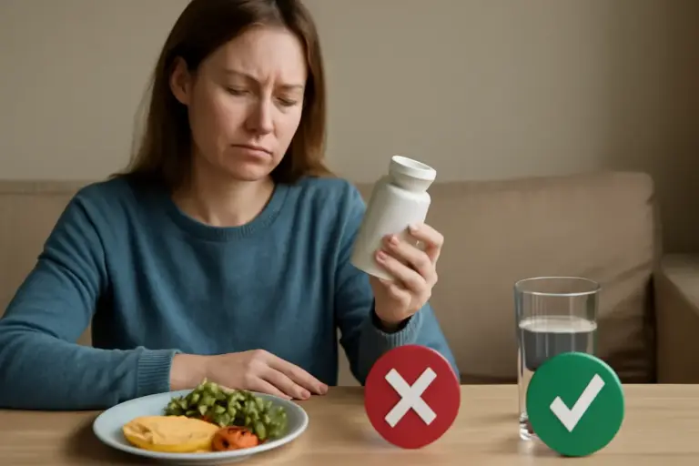 Assumere vitamine a stomaco vuoto o pieno: l’errore che blocca l’assorbimento