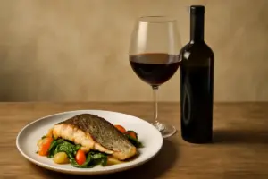 Abbinare vino rosso a pesce: quando funziona davvero e perché stupisce