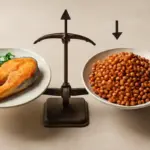 Proteine del pesce e dei legumi a confronto: quale sazia di più a parità di calorie