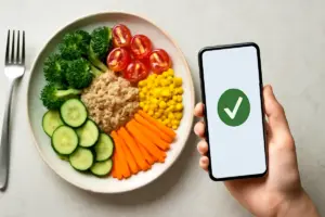 Colori nel piatto e protezione cellulare: il criterio visivo che semplifica la scelta