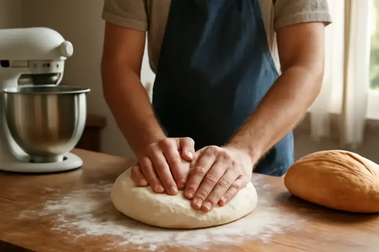 Pane soffice senza impastatrice: il gesto manuale che sostituisce la macchina