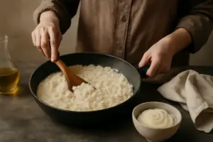 Mantecatura del risotto senza burro: cosa usare per non perdere la cremosità